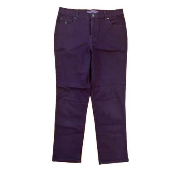 GLORIA VANDERBILT purple pants - Picture 1 of 5